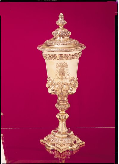 Guild cup (förgyllt silver) av Flemish School
