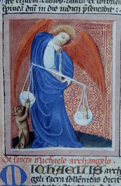 Ms Gen 1111 Page från Legenda Aurea, Brygge, c.1400-10 av Flemish School