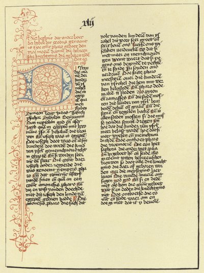 Sida i Exodusboken av Flemish School