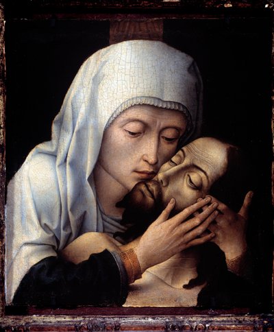 Pieta (målning, ca 1470) av Flemish School