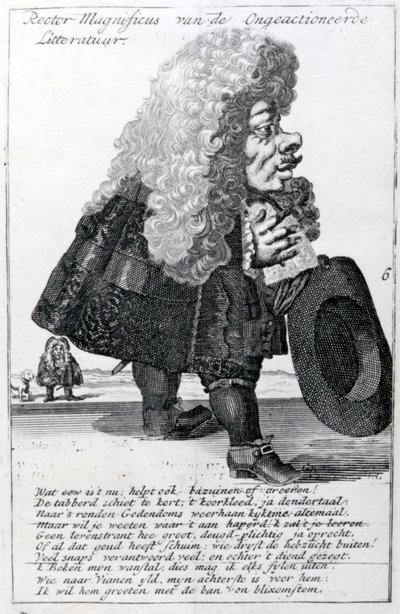 Rector Magnificus, 1668 av Flemish School