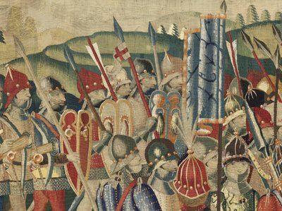 Gobeläng som visar erövringarna av kung Alfonso V av Portugal av Flemish School