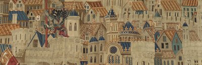 Gobeläng som visar erövringarna av kung Alfonso V av Portugal av Flemish School