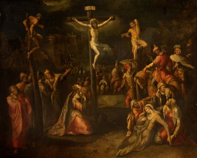 Korsfästelsen, 1550?-1700 av Flemish School