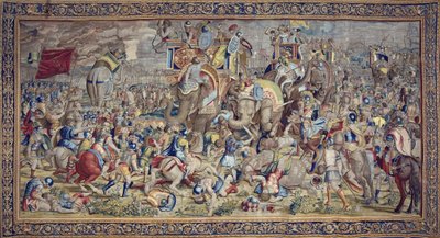 The History of Hannibal, c.1570 (gobeläng) av Flemish School