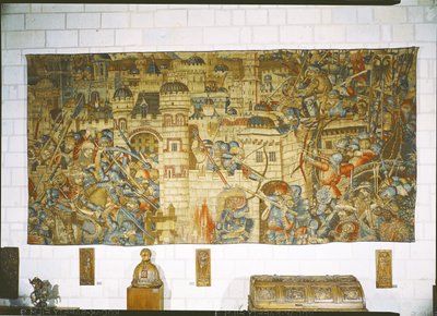 Notre-Seigneurs hämnd, belägringen av Jerusalem av Flemish School