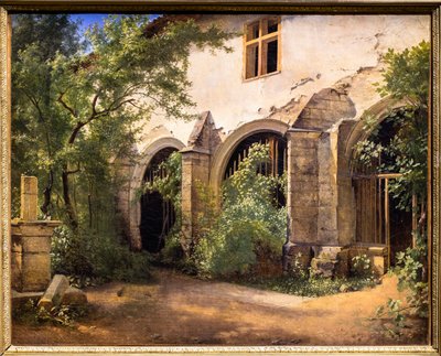 Galleri i klostret av Fleury François Richard