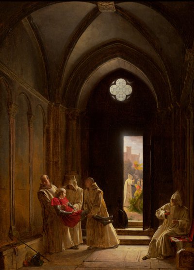 Prins de Talmonts död av Fleury François Richard