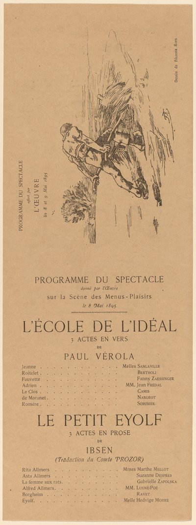 Idealets skola; Lille Eyolf av Félicien Rops