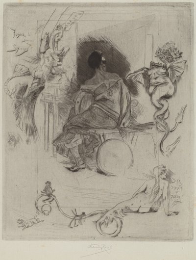 Sista Maja av Félicien Rops