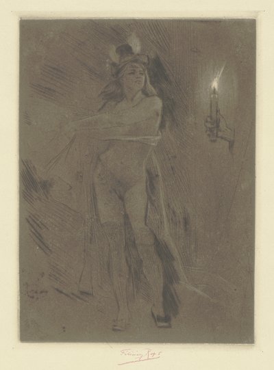 En kvinnas hämnd av Félicien Rops