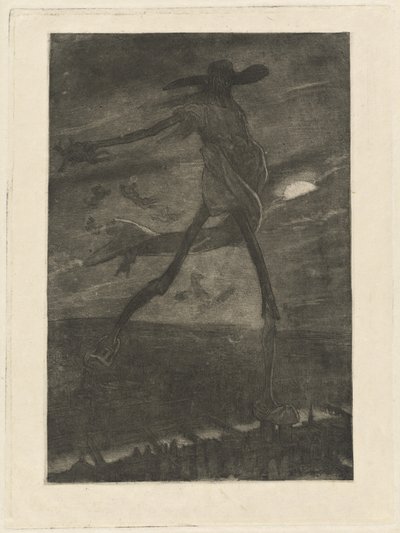 Satan som sår tara av Félicien Rops