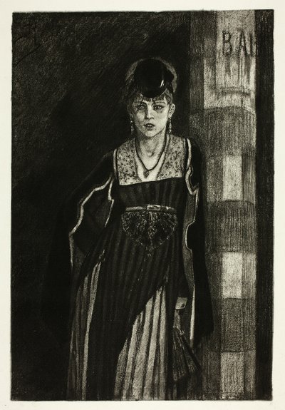 Absintdrickaren av Félicien Rops