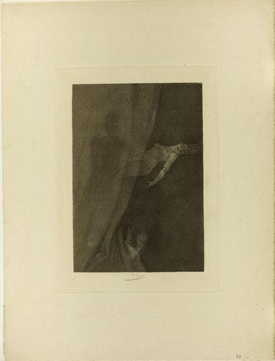 Den blodröda ridån av Félicien Rops