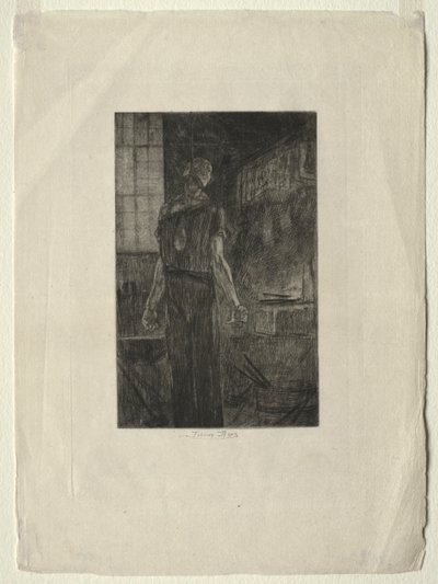Hängningen av Levallois-Perret, ca. 1880. av Félicien Rops
