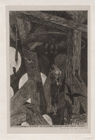 Legenden och äventyren om Ulenspiefel och Lamme Goedzak: Den hängda mannen av Félicien Rops