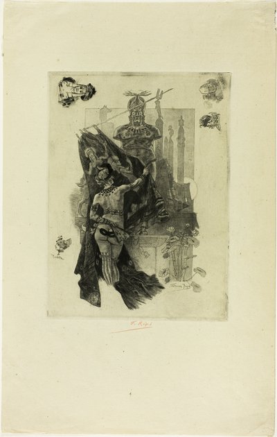 Sodoms blygsamhet av Félicien Rops