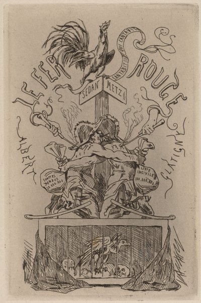 Det röda järnet (Le Fer Rouge) av Félicien Rops