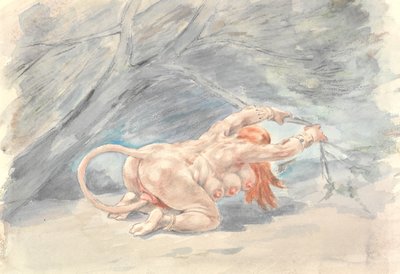 Namnlös, . av Félicien Rops