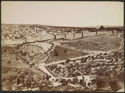 [Jerusalem] av Félix Bonfils
