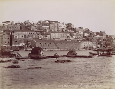 Panorama över Jaffa, ca. 1880. av Félix Bonfils