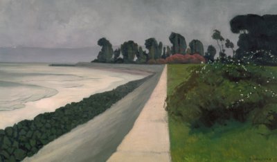 Havet vid Honfleur av Félix Vallotton