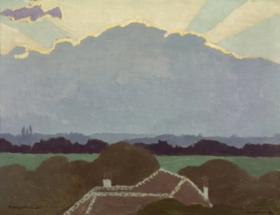 Det stora molnet av Félix Vallotton