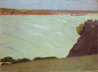 Mündningen av Seine av Félix Vallotton