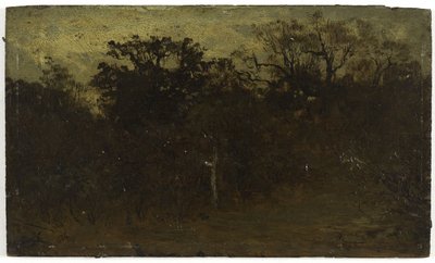 Skogshörnan, mellan 1850 och 1860 (olja på trä) av Félix Ziem