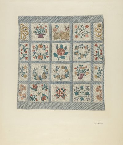 Vänskapstäcke av Flora G. Guerra