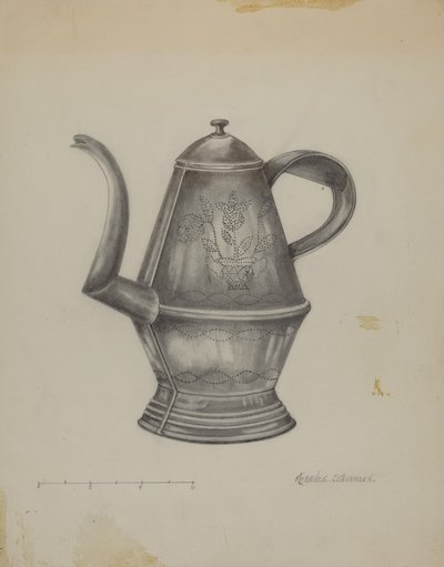 Pa. Tysk kaffekanna av Florence Stevenson