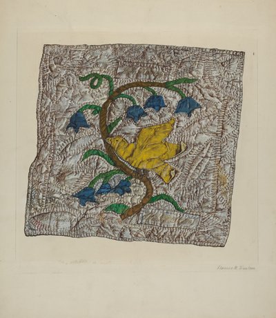 Quiltblock: "Constancy" av Florence Truelson