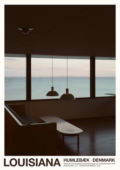 Utsikt över havet - Louisiana Museum, 2023 (foto) av Florent Bodart