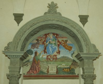 Jungfru Marias antagande av Florentine School