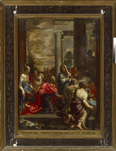 Salomos avgudadyrkan, ca. 1675 - 1695 av Florentine School