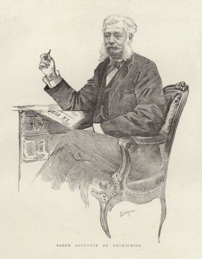 Baron Alphonse James de Rothschild av Florian