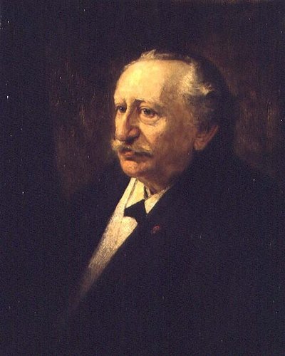Porträtt av Willem Maris, ca 1903 av Floris Arntzenius