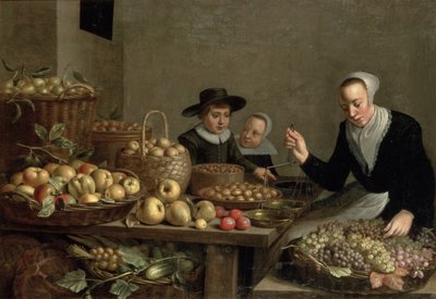Fruktstånd av Floris Gerritsz van Schooten