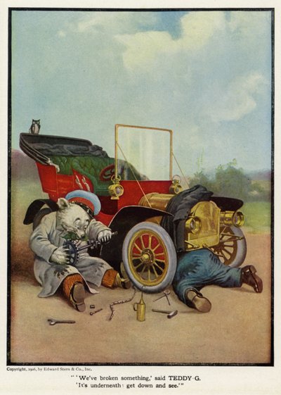 Vi har brutit något, sa Teddy - G, det är under: gå ner och se. av Floyd V. Campbell