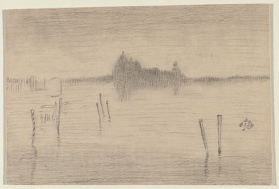 Venedig av Follower of James McNeill Whistler