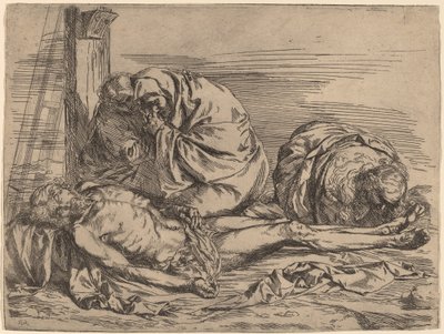 Klagosången av Follower of Jusepe de Ribera