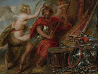 Hjältens apoteos, 163040. av Follower of Peter Paul Rubens.