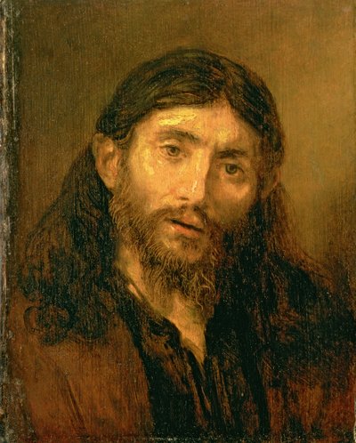 Kristi byst, c.1648-52 av Follower of Rembrandt