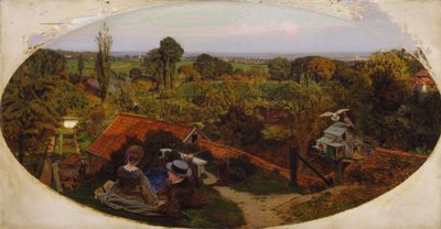 En engelsk hösteftermiddag av Ford Madox Brown