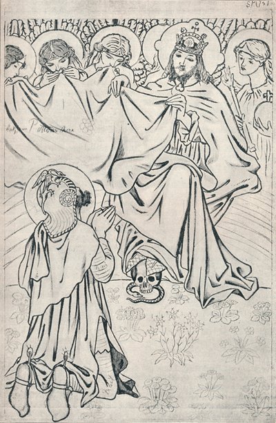 St. Martin i himlen, 1896 av Ford Madox Brown
