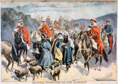Fransk seger i södra Algeriet, 1897 av Fortuné Méaulle