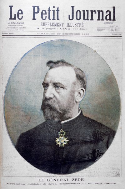General Zede, militärguvernör i Lyon, Frankrike, 1895 av Fortuné Méaulle