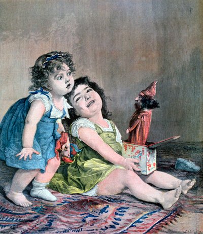 Överraskningen, 1891 av Fortuné Méaulle