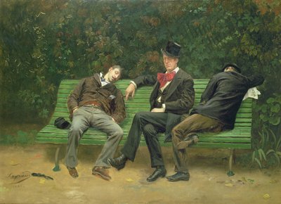 Morgonen efter, 1884 av Fortune Joseph Seraphin Layraud