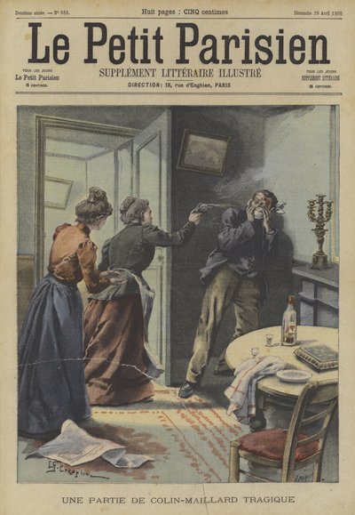 Ett tragiskt spel av blind mans buff av Fortune Louis Meaulle